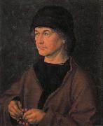 Albrecht Durer Portrait of the Artist's Father oil painting